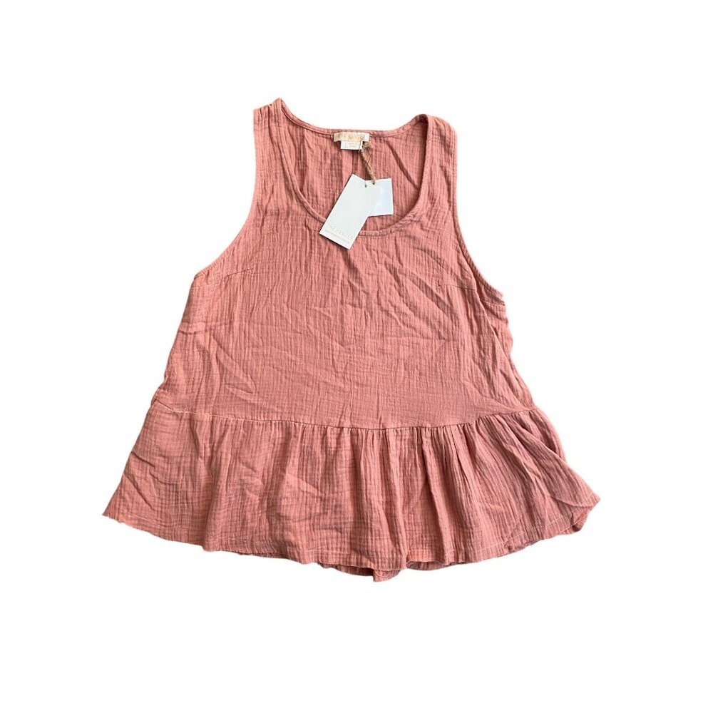 The Hanger Tiered Tank Top NEW WITH TAGS